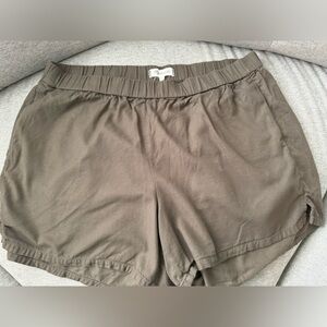 Olive green Madewell XL Casual Shorts